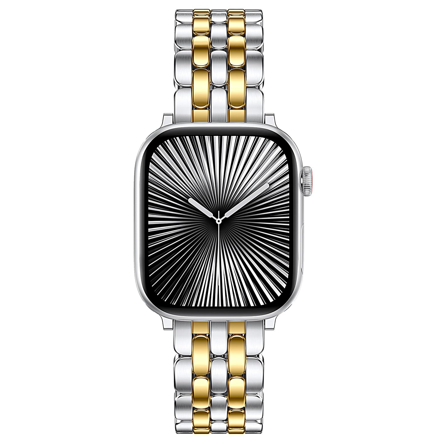 TOYOUTHS Designer Vintage Gold Bracelet for Apple Watch Band Women 42/40/41/38/44/45/46/49mm, Stainless Steel Dressy Elegant Luxury Metal Strap for iWatch Series 11 10 9 8 7 6 5 4 SE/Ultra 3 2 1