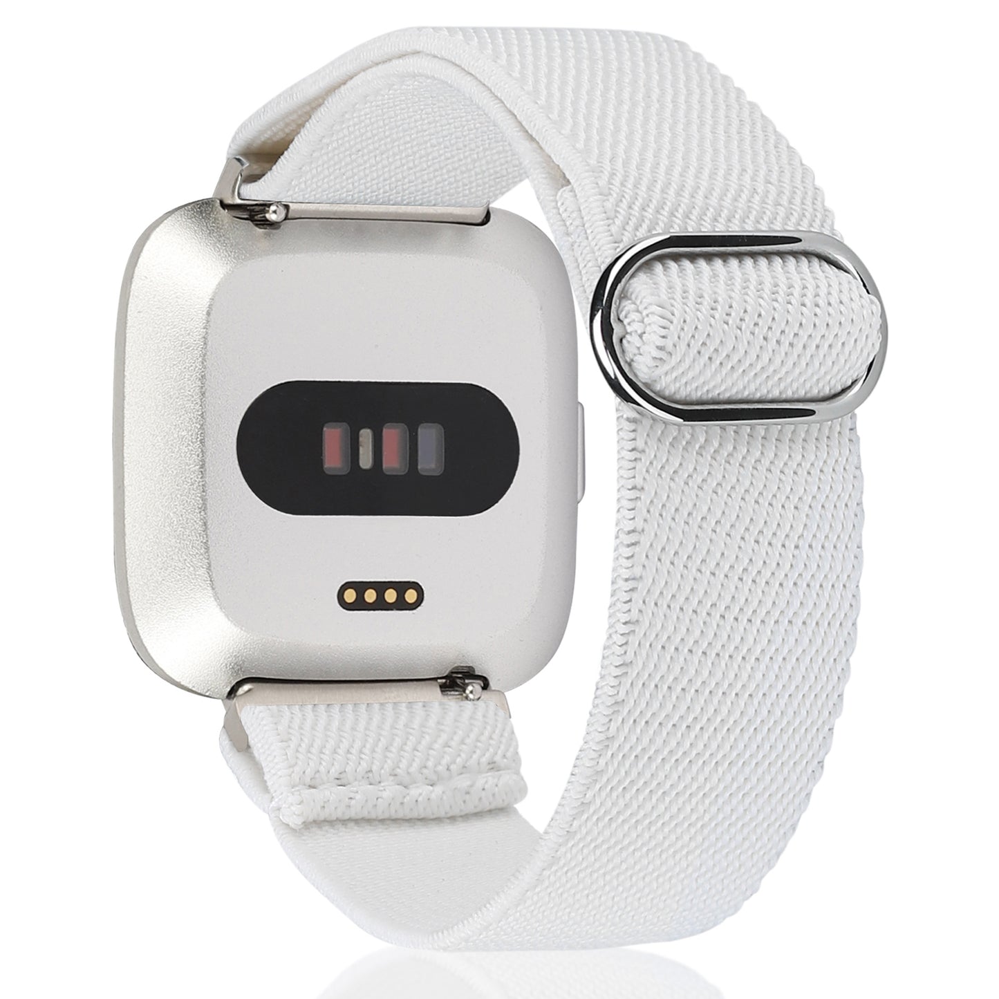 Correa Wepro, Compatible Fitbit Versa 2/lite, Blanco , Small