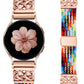 TOYOUTHS Braided Magnetic Band Compatible with Samsung Galaxy Watch 8 7 6 5 4 FE 40mm 44mm/8 6 Classic/5 Pro/4 Classic/3 41mm/Active 2 Women Men, 20mm Celtic Stretchy Elastic Dressy Nylon Strap, No for Ultra