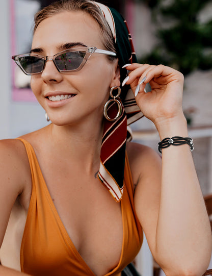 Beaded Bracelet Compatible with Apple Watch Band 41mm 40mm 38mm 49mm 45mm 44mm 42mm Women, Boho Western Dressy Elastic Stretchy Fancy Charms Solo Loop Strap for iWatch Series 8/SE/Ultra/7/6/5/4/3/2/1