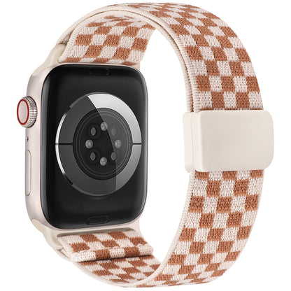 TOYOUTHS Stretchy Loop Band with Magnetic Clasp Compatible with Apple Watch Band Women 40mm 38mm 41mm 42mm 44mm 45mm 46mm 49mm, Elastic Nylon Fabric Strap for iWatch Series 10 9 8 7 6 SE 5 4 3 Ultra 2