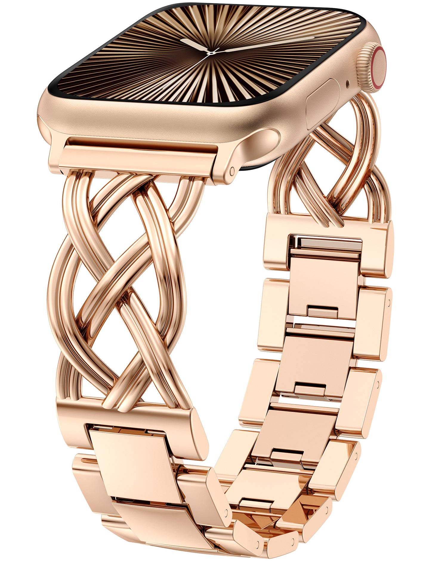TOYOUTHS Celtic Bracelet Compatible with Apple Watch Bands 38/40/41/42/44/45/46/49mm Women, Dressy Stainless Steel Metal Fancy Nice Pretty Strap for iWatch Series 11 10 9 8 7 6 5 4 Ultra/SE 3 2 1