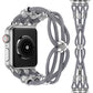 Beaded Bracelet Compatible with Apple Watch Band 41mm 40mm 38mm 49mm 45mm 44mm 42mm Women, Boho Western Dressy Elastic Stretchy Fancy Charms Solo Loop Strap for iWatch Series 8/SE/Ultra/7/6/5/4/3/2/1
