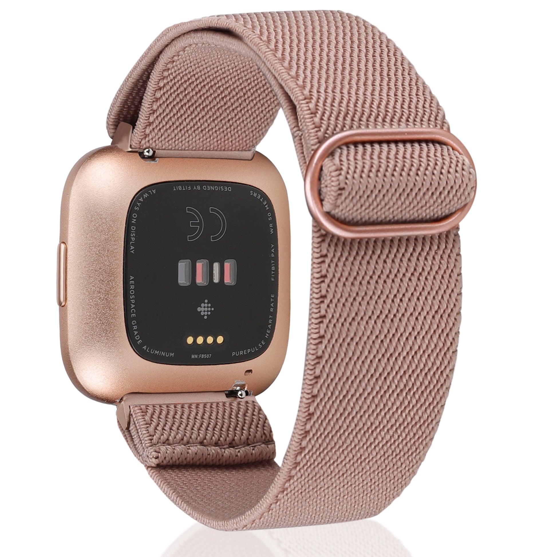 Braided Fabric Strap, Adjustable Replacement Wristband For Fitbit Versa /  Fitbit Versa 2 / Fitbit Versa Lite Smartwatch - Temu