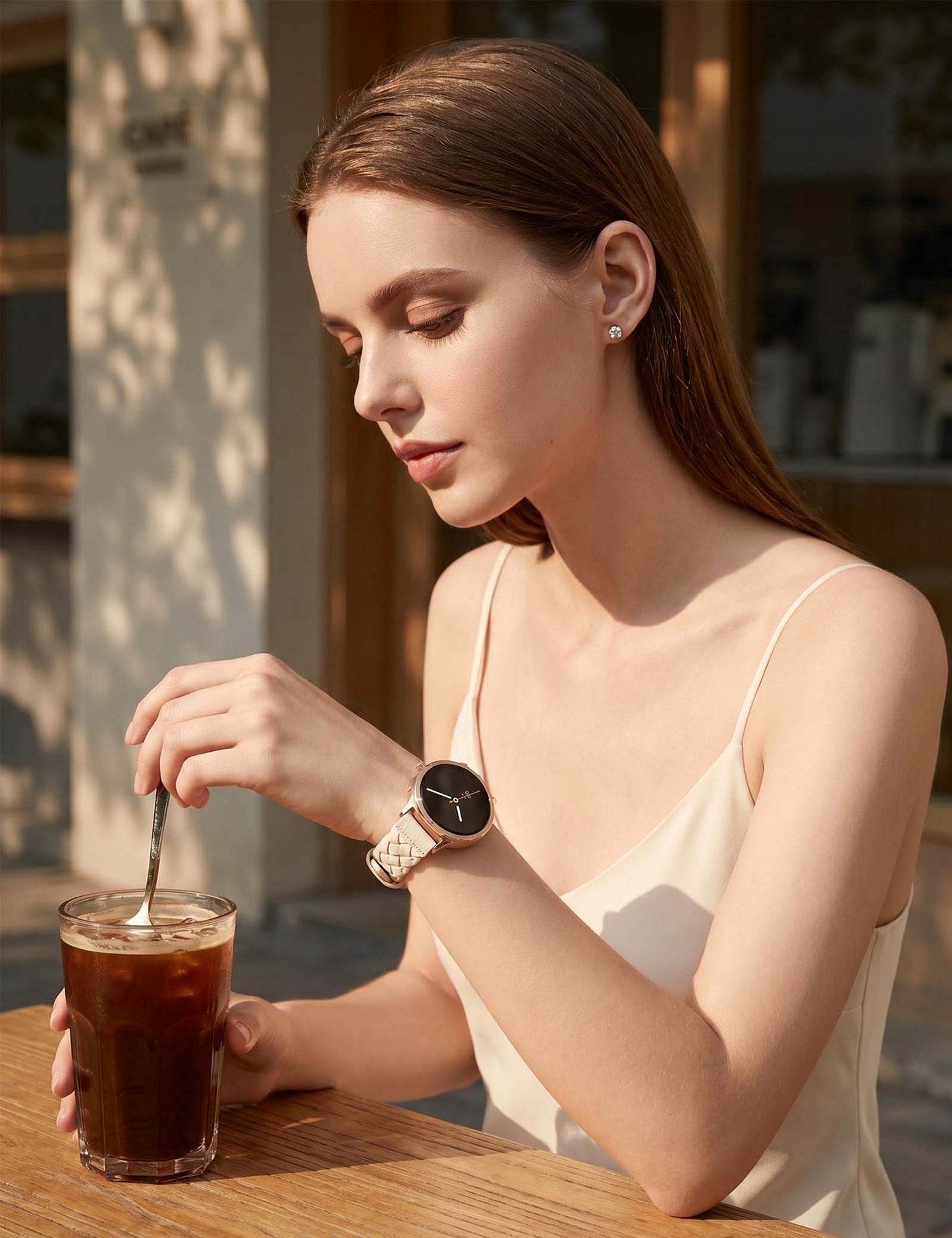 Braided Leather Strap for Samsung Galaxy Watch 9/8 40mm 44mm & Watch 8 Classic 46mm