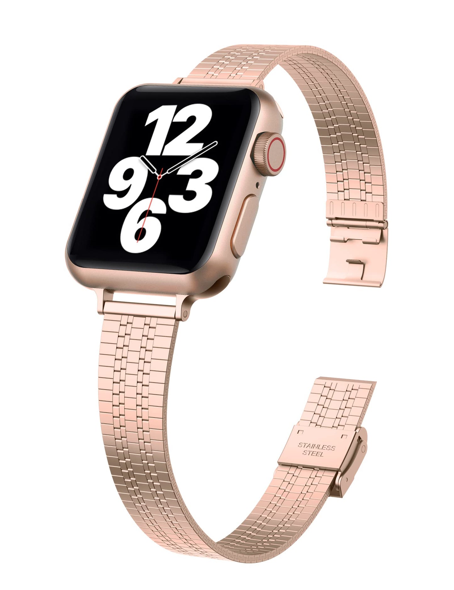 Apple Watch Band Brown Leather Stars Pattern Strap Women Gold Watch  Bracelet 38mm 40mm 41mm 42mm 44mm 45mm 49mm Ultra