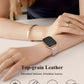 TOYOUTHS Braided Leather Strap Compatible with Apple Watch Band Women 38/40/41/42/44/45/46/49mm Soft Thin Leather Dressy Designer Woven Bracelet for iWatch Series 11 10 9 8 7 6 5 4 Ultra SE 3 2 1