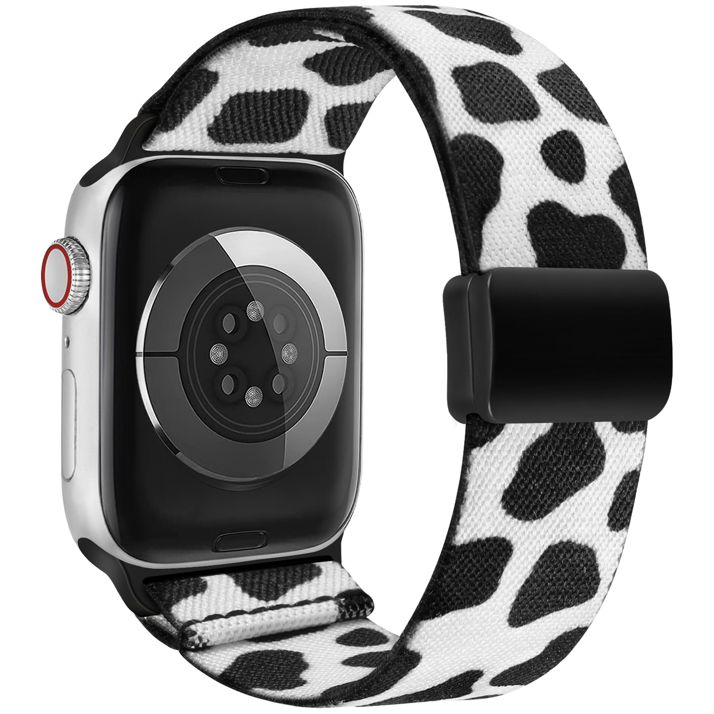 TOYOUTHS Stretchy Loop Band with Magnetic Clasp Compatible with Apple Watch Band Women 40mm 38mm 41mm 42mm 44mm 45mm 46mm 49mm, Elastic Nylon Fabric Strap for iWatch Series 10 9 8 7 6 SE 5 4 3 Ultra 2