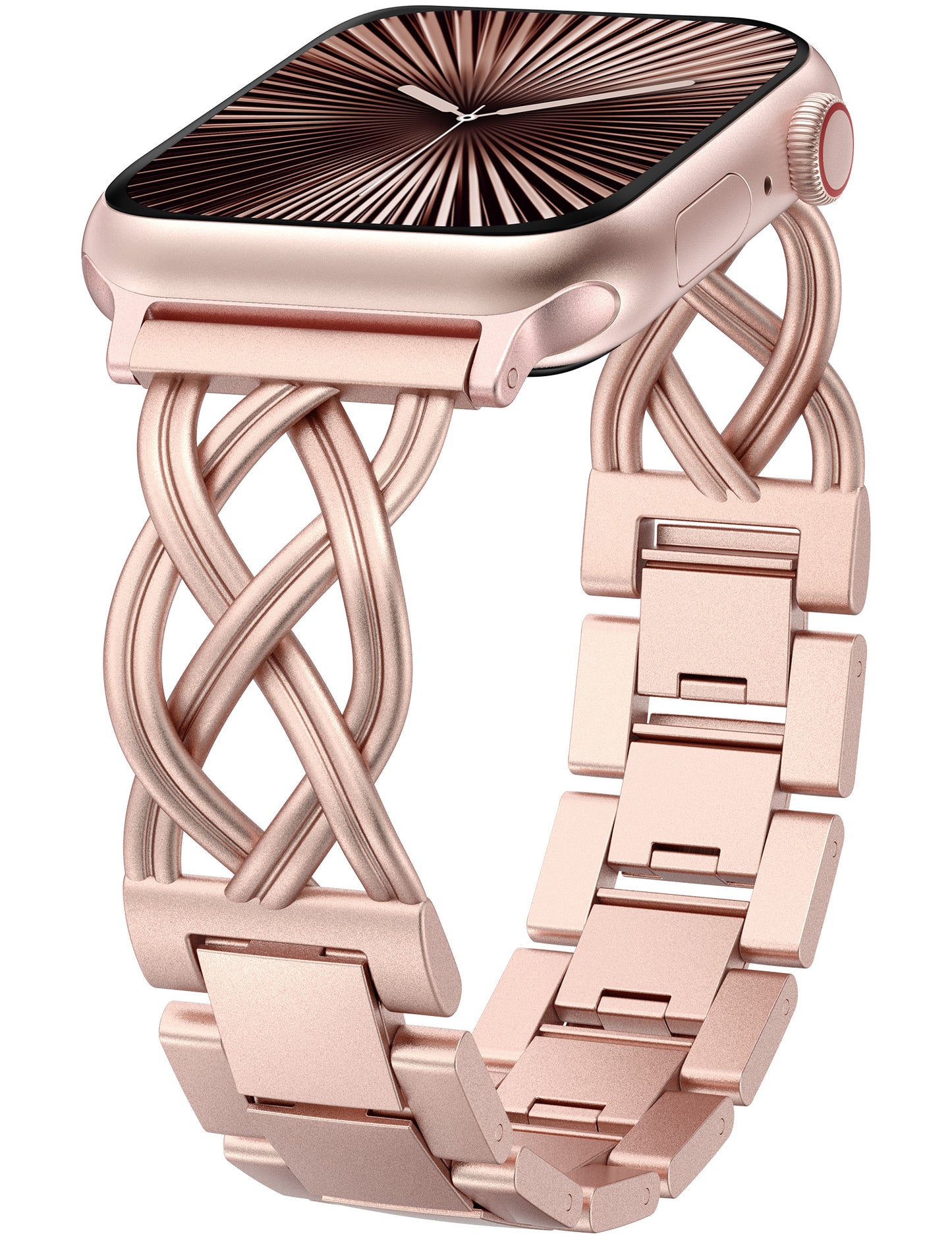 TOYOUTHS Celtic Bracelet Compatible with Apple Watch Bands 38/40/41/42/44/45/46/49mm Women, Dressy Stainless Steel Metal Fancy Nice Pretty Strap for iWatch Series 11 10 9 8 7 6 5 4 Ultra/SE 3 2 1