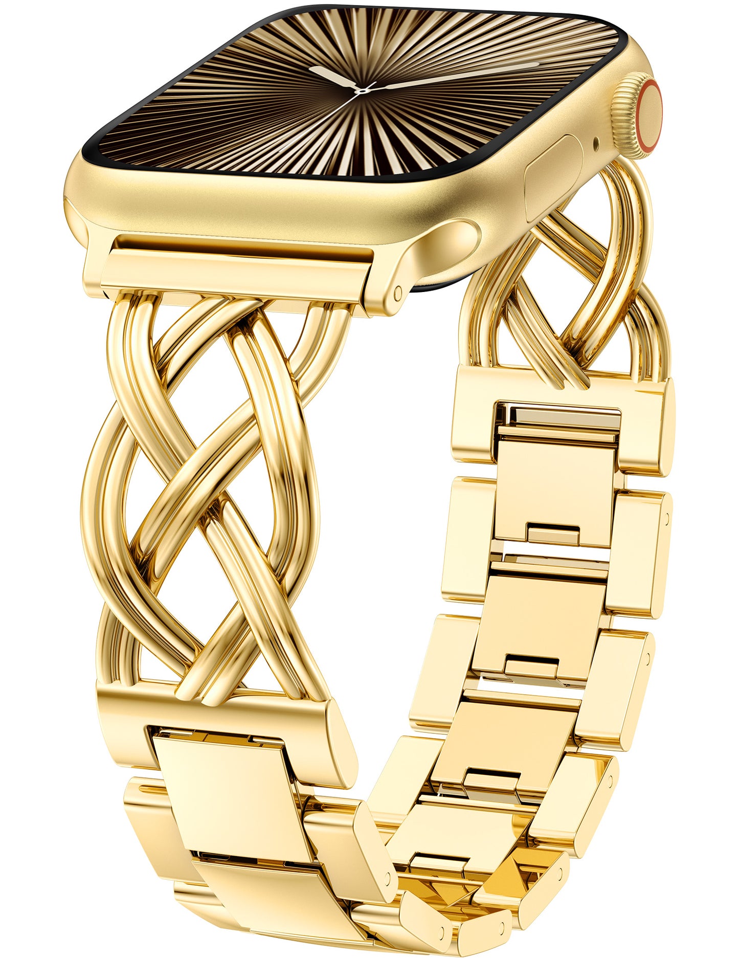 TOYOUTHS Celtic Bracelet Compatible with Apple Watch Bands 38/40/41/42/44/45/46/49mm Women, Dressy Stainless Steel Metal Fancy Nice Pretty Strap for iWatch Series 11 10 9 8 7 6 5 4 Ultra/SE 3 2 1