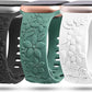 TOYOUTHS 3 Pack Floral Embossed Bands Compatible with Apple Watch Band 38/40/41/42/44/45/49mm Women, Engraved Soft Silicone 3D Flower Cute Dressy Straps for iWatch Series 9/SE/Ultra/8/7/6/5/4/3/2/1