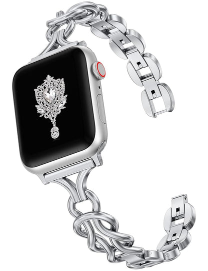 Celtic Bracelet for Apple Watch Band | Dressy Chain Stainless Steel Jewelry Strap