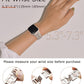 TOYOUTHS Compatible with Apple Watch Band 38/40/41mm Women Dressy Stainless Steel Metal Gold Chain Strap Designer Cowboy Link Bracelet for iWatch Band Series 9 8 7 6 5 4 3 2 1 Ultra SE