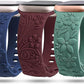 TOYOUTHS 3 Pack Floral Embossed Bands Compatible with Apple Watch Band 38/40/41/42/44/45/49mm Women, Engraved Soft Silicone 3D Flower Cute Dressy Straps for iWatch Series 9/SE/Ultra/8/7/6/5/4/3/2/1