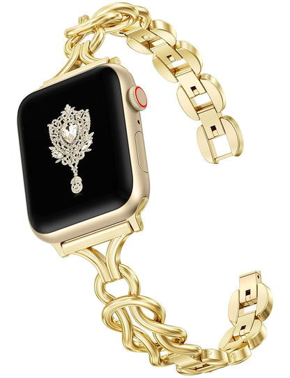 Celtic Bracelet for Apple Watch Band | Dressy Chain Stainless Steel Jewelry Strap