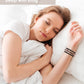 TOYOUTHS Floral Bracelet Compatible with Apple Watch Band 42/41/40/38mm Women, Boho Beaded Braided Slim Elastic Stretchy Solo Loop Dressy Nylon Strap for iWatch Series 10/9/SE/8/7/6/5/4/3/2/1