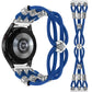 TOYOUTHS Boho Beaded Bracelet Band Compatible with Samsung Galaxy Watch 7 6 5 4 FE 40mm 44mm/Watch 6 Classic/Watch 5 Pro/Watch 4 Classic/Active 2/Watch 3 Women, 20mm Stretchy Solo Loop Dressy Strap