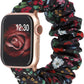 TOYOUTHS Compatible with Apple Watch Band Scrunchie 38mm 40mm 41mm Women Elastic Strap Soft Cloth Fabric Pattern Holiday Themed Gift Bracelet for iWatch Series SE 9 8 7 6 5 4 3 2 1