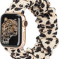 TOYOUTHS Compatible with Apple Watch Band Scrunchie 38mm 40mm 41mm Women Elastic Strap Soft Cloth Fabric Pattern Holiday Themed Gift Bracelet for iWatch Series SE 9 8 7 6 5 4 3 2 1
