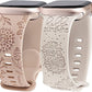 TOYOUTHS 2 Packs Compatible with Apple Watch Band 41mm 40mm 38mm Women Girls Silicone Dressy Floral Engraved Strap Sunflower Wildflower Sport Bracelet for iWatch Series SE/8/7/6/5/4/3/2/1