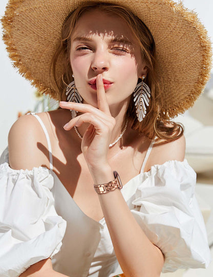 Celtic Stainless Steel Band for Fitbit Versa 4/Versa 3/Sense 2/Sense Bands Women
