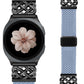 TOYOUTHS Braided Magnetic Band Compatible with Samsung Galaxy Watch 8 7 6 5 4 FE 40mm 44mm/8 6 Classic/5 Pro/4 Classic/3 41mm/Active 2 Women Men, 20mm Celtic Stretchy Elastic Dressy Nylon Strap, No for Ultra
