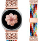 TOYOUTHS Braided Magnetic Band Compatible with Samsung Galaxy Watch 8 7 6 5 4 FE 40mm 44mm/8 6 Classic/5 Pro/4 Classic/3 41mm/Active 2 Women Men, 20mm Celtic Stretchy Elastic Dressy Nylon Strap, No for Ultra