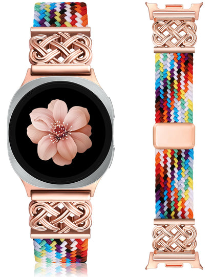 Click Celtic Magnetic Braided Nylon Band for Samsung Galaxy Watch 9/8 40mm 44mm & Wacth 8 Classic 46mm