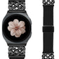TOYOUTHS Braided Magnetic Band Compatible with Samsung Galaxy Watch 8 7 6 5 4 FE 40mm 44mm/8 6 Classic/5 Pro/4 Classic/3 41mm/Active 2 Women Men, 20mm Celtic Stretchy Elastic Dressy Nylon Strap, No for Ultra