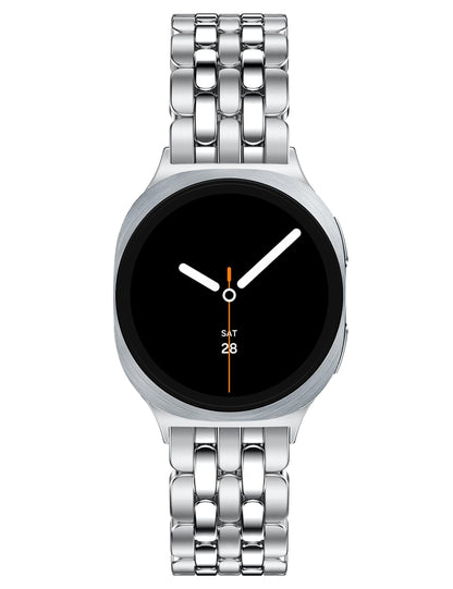 Vintage Stainless Steel Bracelet for Samsung Galaxy Watch 9/8 40mm 44mm & Watch 8 Classic 46mm