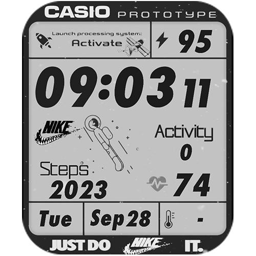 FREE Apple Watch Face | Casio - .Clock File