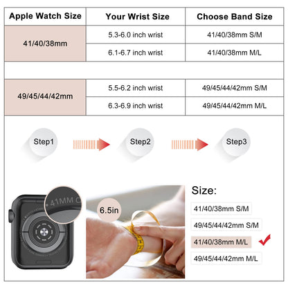 TOYOUTHS Halloween Band Compatible with Apple Watch Band Elastic Scrunchies Stretchy Solo Loop 49mm(Ultra)/45mm/44mm/42mm Soft Nylon Women Replacement Band for iWatch Series SE/8/7/6/5/4/3/2/1