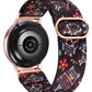 TOYOUTHS 20mm Stretchy Nylon Loop Band Compatible with Samsung Galaxy Watch 4 40mm 44mm/Active 2 40mm 44mm/Watch 4 Classic 42mm 46mm/Active 40mm/Watch 3 41mm, Women/Men Elastic Watch Strap Replacement