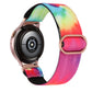 TOYOUTHS 20mm Stretchy Nylon Loop Band Compatible with Samsung Galaxy Watch 4 40mm 44mm/Active 2 40mm 44mm/Watch 4 Classic 42mm 46mm/Active 40mm/Watch 3 41mm, Women/Men Elastic Watch Strap Replacement