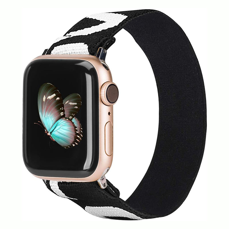 TOYOUTHS Elastic Band Apple Watch Band Scrunchies for Series SE/6/5/4/3/2/1