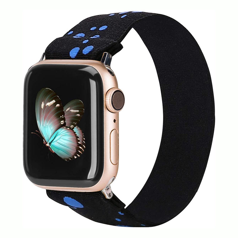 TOYOUTHS Elastic Band Apple Watch Band Scrunchies for Series SE/6/5/4/3/2/1