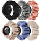 TOYOUTHS 20mm Scrunchie Band Compatible with Samsung Galaxy Watch 5/4 40mm 44mm/Watch 5 Pro 45mm/Active 2 40mm 44mm/Watch 4 Classic 42mm 46mm/Active 40mm/Watch 3 41mm, Women Elastic Watch Strap