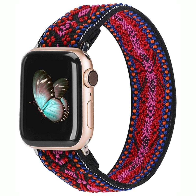 TOYOUTHS Elastic Band Apple Watch Band Scrunchies for Series SE/6/5/4/3/2/1