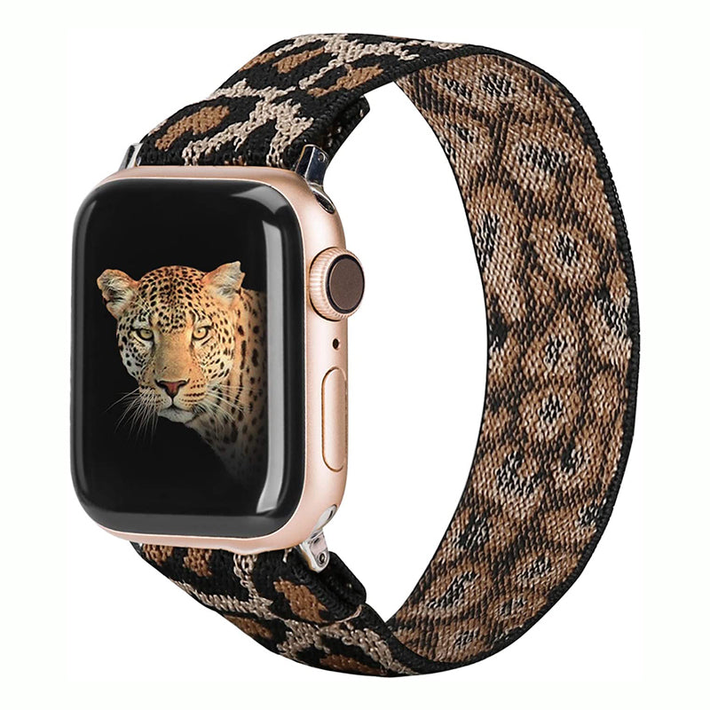 TOYOUTHS Elastic Band Apple Watch Band Scrunchies for Series SE/6/5/4/3/2/1