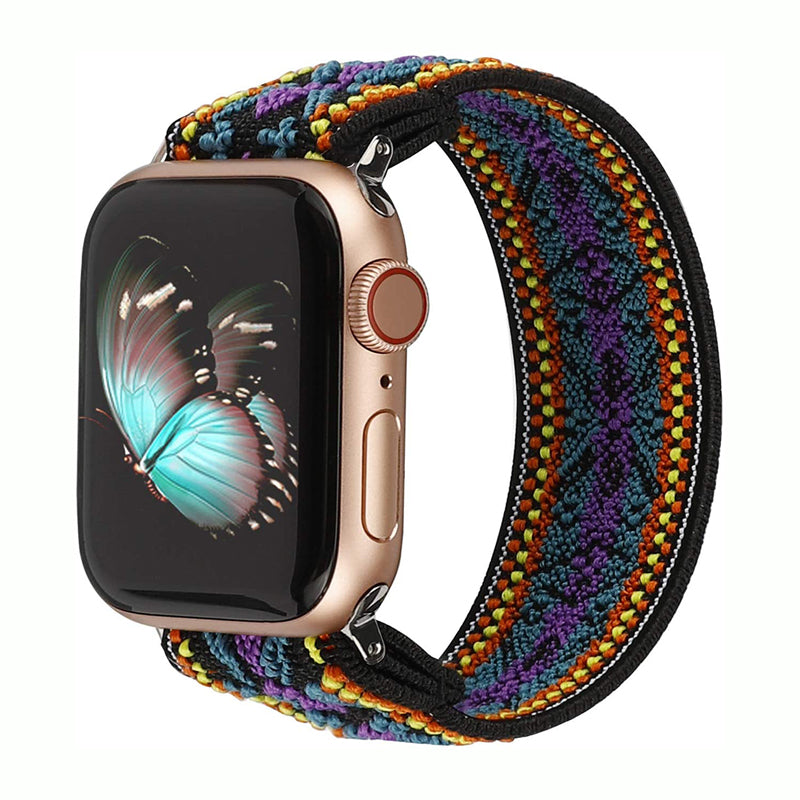 TOYOUTHS Elastic Band Apple Watch Band Scrunchies for Series SE/6/5/4/3/2/1