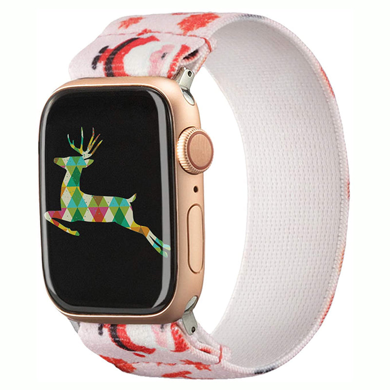 TOYOUTHS Elastic Band Apple Watch Band Scrunchies for Series SE/6/5/4/3/2/1