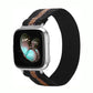 TOYOUTHS Elastic Band Compatible with Fitbit Versa/Versa 2 Scrunchie Bands Fabric Nylon Sport Stretchy Strap Fashion Handmade Versa Lite Special Edition Wristband Women Men