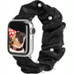 TOYOUTHS Apple Watch Band Scrunchies Soft Pattern Printed Fabric