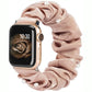 TOYOUTHS Apple Watch Band Scrunchies Soft Pattern Printed Fabric