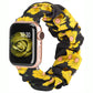 TOYOUTHS Apple Watch Band Scrunchies Soft Pattern Printed Fabric