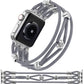 TOYOUTHS Beaded Bracelet Compatible with Apple Watch Band 41mm 40mm 38mm 49mm 45mm 44mm 42mm Women, Premium Braided Nylon Elastic Stretchy Boho Fancy Charms Dressy Strap for iWatch Series 8/SE/Ultra/7/6/5/4/3