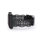 TOYOUTHS Compatible with Apple Watch Band Women 41mm 40mm 38mm Soft Stretchy Silicone Lace Flower Cut-outs Scalloped Breathable Waterproof Lacy Band for iWatch Series 8 7 6 5 4 3 2 1 SE