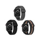 TOYOUTHS 3 Packs Apple Watch Band Solo Loop Elastic Fabric Nylon