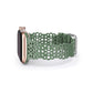 TOYOUTHS Compatible with Apple Watch Band Women 41mm 40mm 38mm Soft Stretchy Silicone Lace Flower Cut-outs Scalloped Breathable Waterproof Lacy Band for iWatch Series 8 7 6 5 4 3 2 1 SE