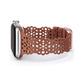 TOYOUTHS Compatible with Apple Watch Band Women 41mm 40mm 38mm Soft Stretchy Silicone Lace Flower Cut-outs Scalloped Breathable Waterproof Lacy Band for iWatch Series 8 7 6 5 4 3 2 1 SE
